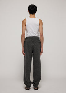WOOL - DOUBLE DRAWSTRING ELASTICATED HEM TROUSER